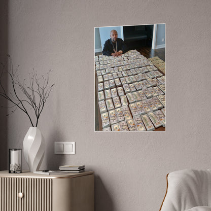 $1000000 MONEY FLOYD MAYWEATHER POSTER